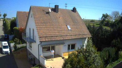 ***Wunderschönes freistehendes Einfamilienhaus, mit Blick auf die Madenburg***