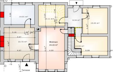 Erstbezug nach Sanierung. Schöne 3-Zimmer-Wohnung mit Balkon in Gnoien.