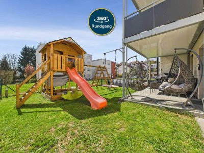 MODERNE GARTENWOHNUNG MIT STIL – OFFENE KÜCHE, SÜD-WEST-TERRASSE & HOCHWERTIGE AUSSTATTUNG