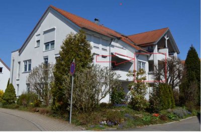Gemütliche 2-Zimmer-Wohnung mit Balkon und eigenem Tiefgaragenplatz