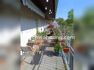 Tauschwohnung: Helle 2,5-Zimmer-Whg. mit großer Dachterrasse
