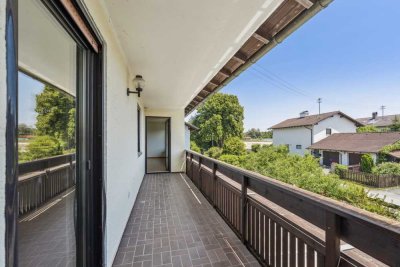 Großzügige 4-Zimmer-Wohnung mit Balkon und Garten in einer ruhiger Wohnlage