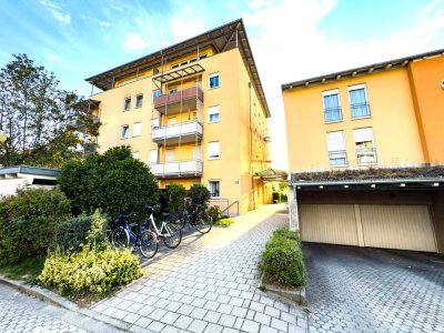 Helle 2-Zimmer-Gartenwohnung mit großem Südwest-Eckgarten in Ingolstadt