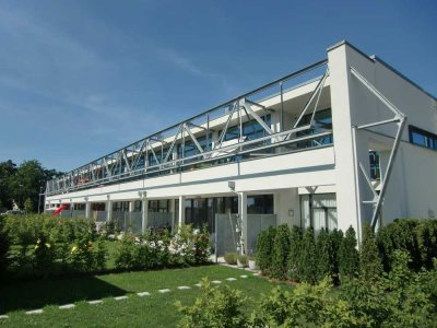 Außergewöhnliche 3-Zimmer-Loft-Wohnung für Gartenliebhaber und Individualisten