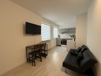 Vollmöblierte 1,5 ZBK Wohnung in zentraler Lage