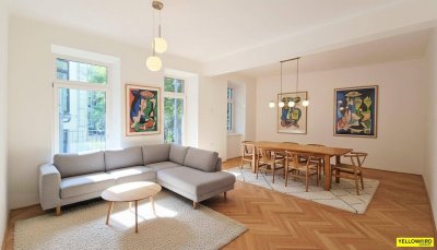 Erstbezug nach Generalsanierung - 3-Zimmer-Wohnung in direkter U-Bahn-Nähe - 12 m² Balkon - Hochparterre