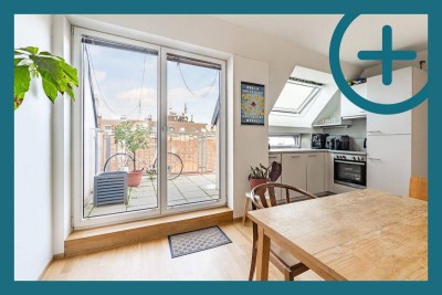 Moderne 3-Zimmer-Wohnung inklusive Dachterrasse | befristet vermietet