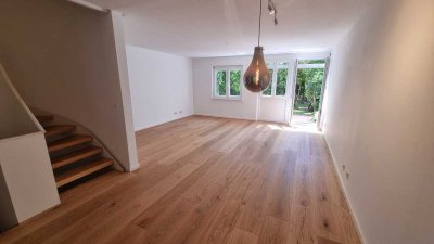 Frisch renovierte 4-Zimmer-Maisonette-Wohnung mit Garten *auf 2 Jahre befristet*