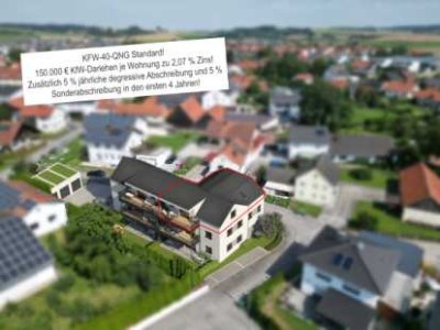 Essenbach Living - Helle Dachgeschosswohnung mit Balkon!