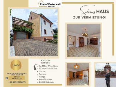 Einfamilienhaus in Wirges: hell, klar geschnitten, bezugsfrei