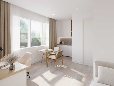 Studentenwohnungen, Neubau Heilbronn, Holzhybridbauweise, Innenstadt, Top Lage, Top Rendite