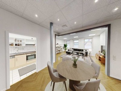 Offen und moderner Grundriss! 3-Zimmer-Wohnung