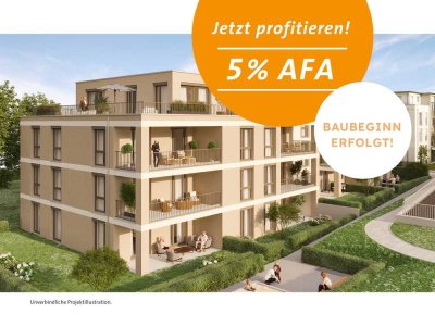 Moderne 3-Zimmer-Wohnung im 1. OG mit sonnigem Südbalkon – Wohnen im stilvollen Neubauprojekt