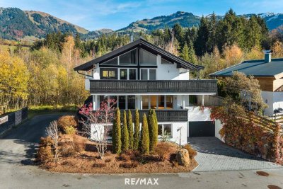 Sonniges Familiendomizil – Wohnen und Arbeiten in Bestlage von Kitzbühel