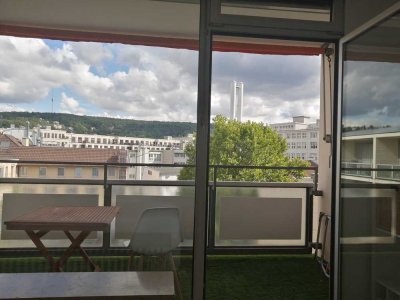 sonnig, RUHIG, möbiliert, mitten im Zentrum, frei ab 01.11. oder auch früher