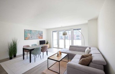Frühjahrsaktion: Lichtdurchflutete Wohnung mit Westbalkon, inkl. Einbauküche