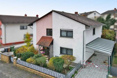 Hier steckt Leben drin! Charmantes Zweifamilienhaus mit Charakter und Potenzial in Lampertheim