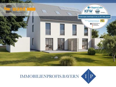 Neubau Langweid am Lech: Doppelhaushälfte inkl. Home-Office Keller | Energie A+ | Festpreis sichern