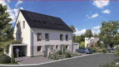 Energieeffiziente DHH in Top Lage von Armsheim KFW40 QNG Standart, PV Anlage, 2 Stellplätze