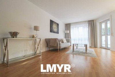 3 ZKB Erdgeschoss-Wohnung mit Traumgarten und TG im Süden