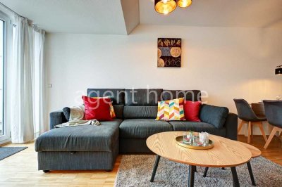 MÖBLIERT - NICE LIVING - Maisonette-Wohnung mit Balkon