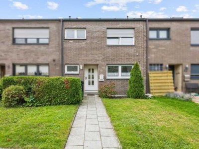 Familienidyll in Leverkusen: Charmantes Reihenmittelhaus mit Garten und Wintergarten