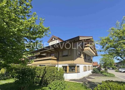 Wohnung mit Bergblick in Oberstaufen – Eleganz und Komfort im idyllischen Allgäu erleben!