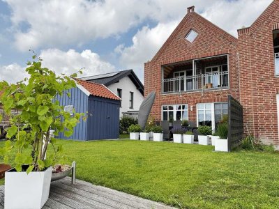 Doppelhaushälfte mit Flair und Charme - direkt am See + 300m zur Nordsee - KFW40