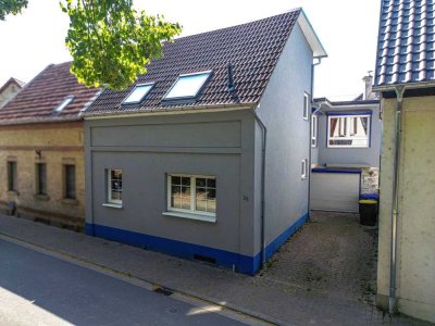 Einfamilienhaus mit außergewöhnlichem Grundriss in ruhiger Lage