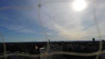 Möblierte 2-Zimmer Wohnung mit Balkon und Panorama-Ausblick!