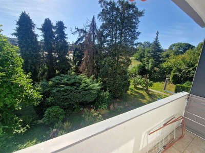 Sanierte 2-Zimmer-Wohnung mit Blick ins Grüne