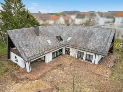 Repräsentatives Architektenhaus mit wunderschönem, großem Grundstück in Weiden