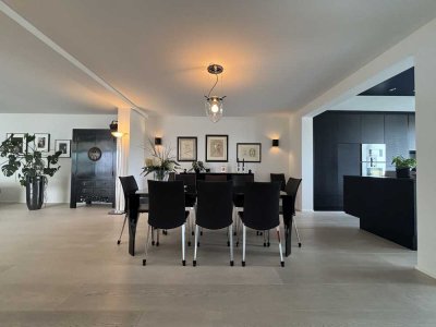 Modernes und luxuriöses Einfamilienhaus mit viel Privatsphäre und separatem Apartment