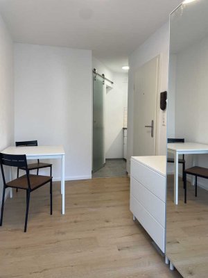 Stilvolle 1-Raum-Erdgeschosswohnung in Karlsruhe