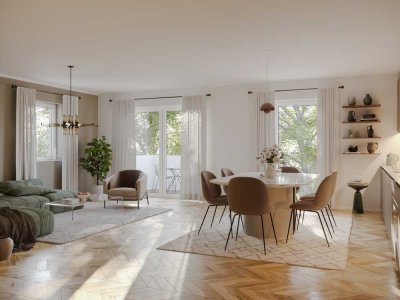Eigentumswohnung mit Terasse in Mehrfamilienhaus (WE1)