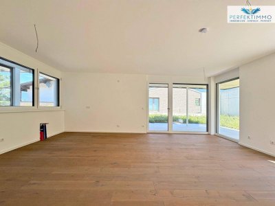 Erstklassiger Neubau: 3-Zimmer-Wohnung Top 1 mit Terrasse und Garten