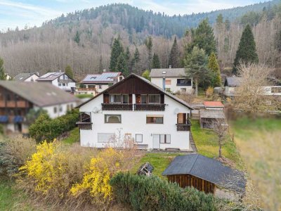 Doppelhaushälfte im Grünen mit Einliegerwohnung