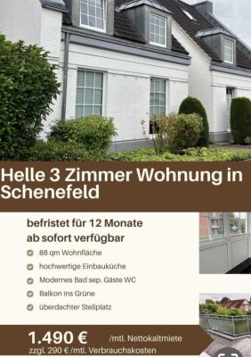 Stilvolle 3-Raum-Wohnung in Schenefeld