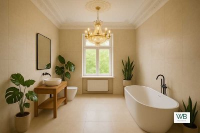 Sanierte Luxus-Altbauwohnungen + Balkon zum Mitgestalten - Östliche Ringgebiet Braunschweig