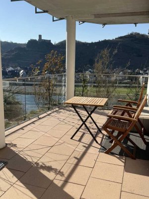 Moselpanorama Blick, voll möblierte Wohnung,Glasfaser, Koblenz/ Dieblich