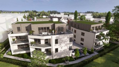 Neubau:   Wohnung mit Balkon in Bergisch Gladbach Schildgen 75m² - 115m²