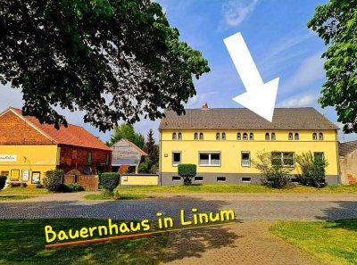 MIETKAUF MÖGLICH in LINUM bei Kremmen - bezugsfreie Haushälfte (ETW) mit 4.700 m²  Garten***