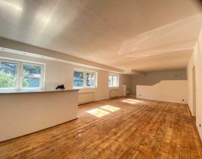 Loft in einer ausgebauten Fabrik