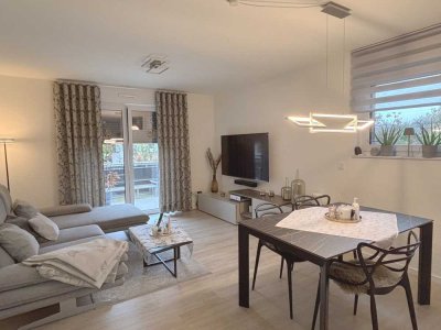 Neuwertige und großzügige 2-Zimmer-Wohnung in ruhiger Wohngegend