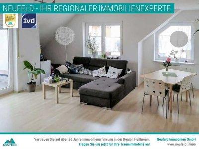 Wunderschöne, helle Maisonettewohnung in Möckmühl!