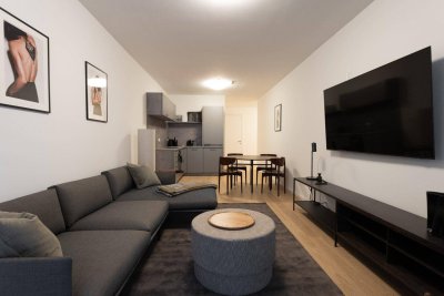 Anleger-Hit in exklusivem Neubau! Luxus-Gartenwohnung am Donaukanal mit Concierge-Service!