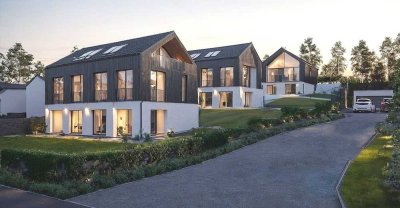 Neubau- Doppelhaushälfte in schöner Wohnlage Berg- Höhenrain, nahe Starnberger See/ Haus 1