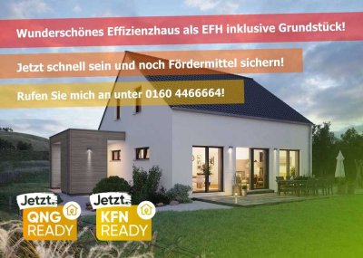 �️� QNG-Förderung möglich! � Exklusives EFH als EH40 inkl. letztem GS in NBG sucht Baufamilie!