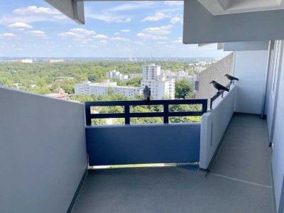 Wohnen in der Stilikone – 2-Zimmer-Traumwohnung mit Aussicht über Köln-Chorweiler
