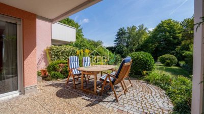 2-Zimmer-Wohnung mit toller Terrasse und Gartenanteil